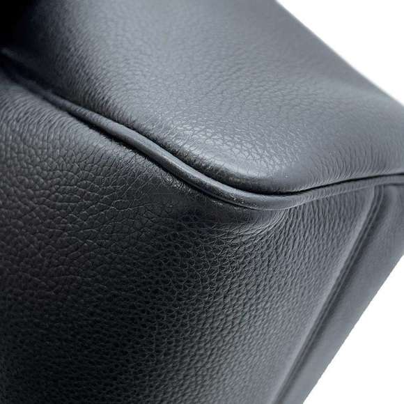 Celine Handbag Small Hippo Drawstring Cuir Triomphe 2way Shoulder Black - Picture 10 of 13